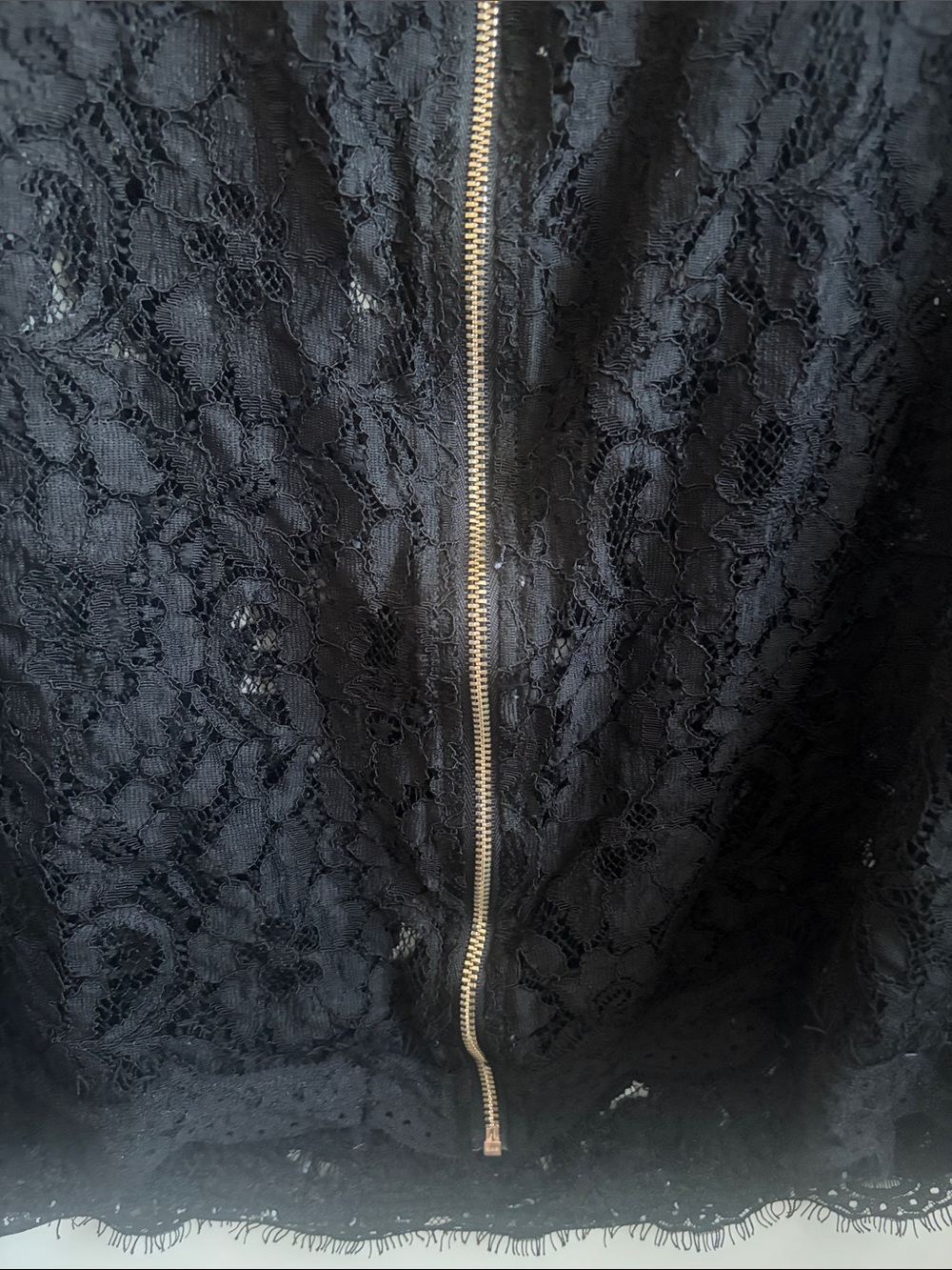 Anne Klein Elegant Black Lace Women's Top - Picture 11 of 12